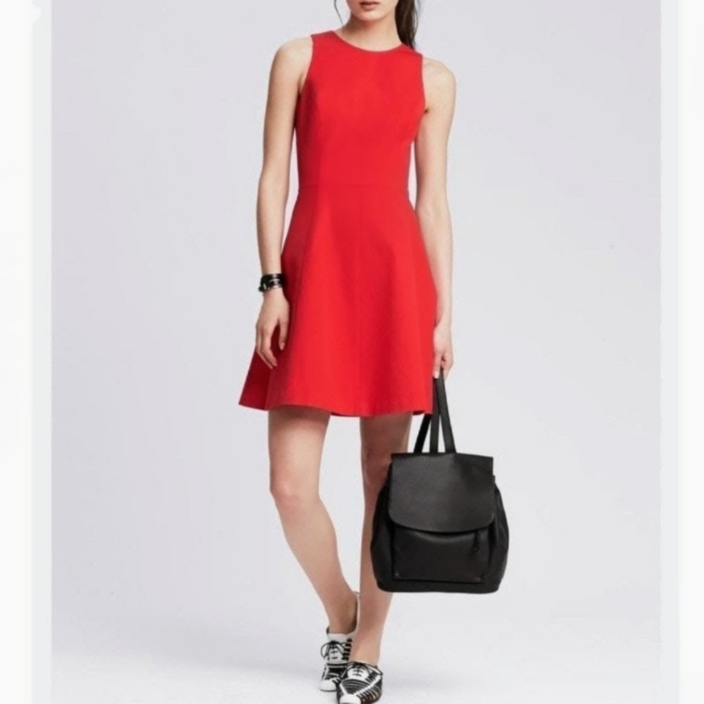 Banana Republic Red Cocktail Dress - Size 20